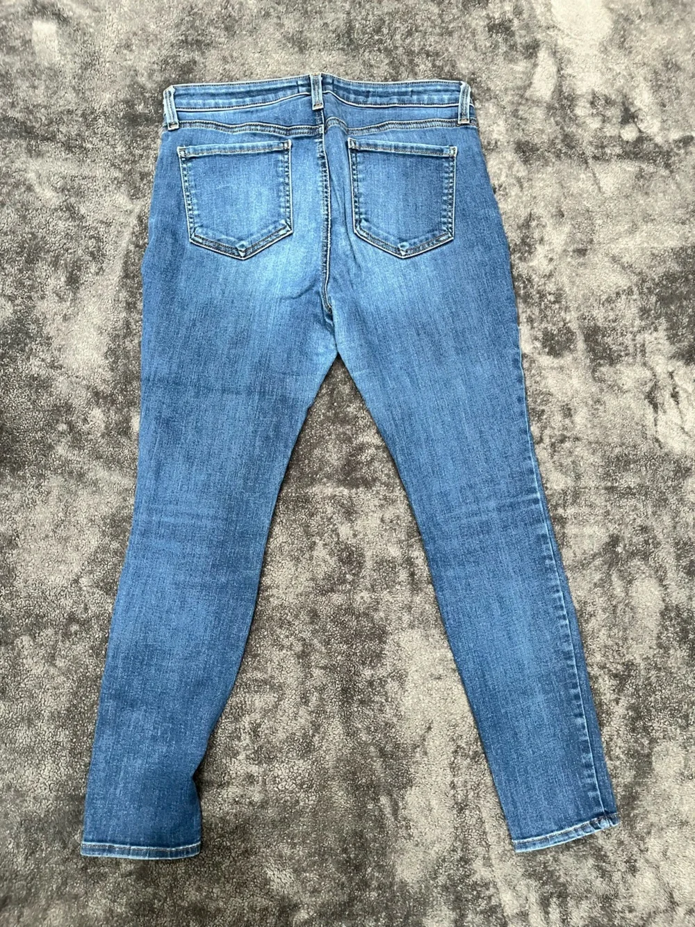 NYDJ Ami Skinny Jeggings Liftxtuck Jeans Size 10P Blue Denim Casual